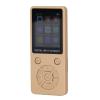 64GB MP3 MP4 Player 5.0 Portable HiFi Music Speaker Screen FM E Book Earphones Up to 128GB (Gold) view 2