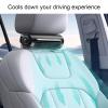 ZJchao Car Mounted Seat Cooling Fan USB 3 Speeds Portable Fan Headrest Cooling for RV Truck (Black) view 3