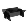 CHILDWEET Multi-functional Vinyl Record Display Rack Desktop Organizer for Cd and Vinyl Albums Easy to Clean and Maintain Stylish Black Holder for Music Lovers view 1