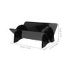 CHILDWEET Multi-functional Vinyl Record Display Rack Desktop Organizer for Cd and Vinyl Albums Easy to Clean and Maintain Stylish Black Holder for Music Lovers view 2