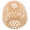 Levemolo Rustic Pendant Lampshade Hand-woven Light Cover for Ceiling Fixtures Softens Light for Home Hotel Restaurant Decor Easy Installation view 1