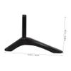 ABOOFAN 1set Tv Stand Base Television Holder for Distance Supports up for Home Hotel and Office Use view 2