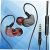 BELLIFFY in-Ear Wired Earbuds with Subwoofer Bass Ergonomic Fit for Running and Gaming Connector in-line Mic for Phone and Tablet Gunmetal Grey view 4