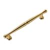 IWOWHERO Golden Handle Black Matte Modern Style Zinc Alloy for Kitchen Cabinets Wardrobes view 1