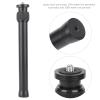 2 Section Aluminum Alloy Tripod Extension Tube, Adjustable Height 25 41cm, with 1/4in 3/8in Screw Interface, for Cameras and Other Devices, Lightweight and Sturdy view 2