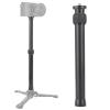 2 Section Aluminum Alloy Tripod Extension Tube, Adjustable Height 25 41cm, with 1/4in 3/8in Screw Interface, for Cameras and Other Devices, Lightweight and Sturdy view 4