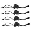 Mikikit 4 Pcs Photography Backdrop Clamp Fabric Clips for Hanging Laminated Clamp Practical Backdrop Fix Holder view 1