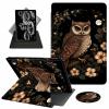 ACWDMKH for Amazon Fire Max 11 Tablet Case,(13th Generation, 2023 Release) 360 Degree Rotating Swivel PU Leather Stand Flip Folio Cover with Auto Wake/Sleep Case for Fire Max 11,Cartoon Owl Floral view 1