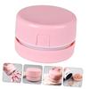 Hoement Small Vacuum Cleaner Cordless Battery Portable Desktop Cleaner for Car view 3