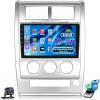 [2+64G] Android Car Radio for Jeep Liberty Arctic 2008-2013 - Wireless Carplay and Android Auto - 10.1 Inch Touchscreen Car Stereo with DSP/Multiple UI/WiFi/GPS/SWC + AHD Backup Camera view 1