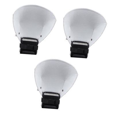 BRIGHTFUFU 3pcs Camera Flash Bounce Reflector Diffuser for Lightweight Portable Soft Diffuser for Photography Reduces Flash Distance Maintains Color Temperature