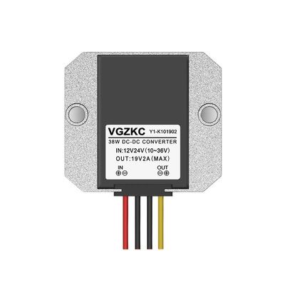 10-36V to 19V 1A 2A DC Power Supply Voltage Regulator Module 12V24V to 19V Buck-Boost DC-DC Power Converter(10-36V to 19V 2A)