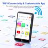 96GB MP3 Player with Bluetooth and WiFi, Portable 4.02 Inch Touchscreen MP4 Players, Android Kids MP3 Player with Spotify, Audible, Deezer, App Store, Digital HIFI Music Player with Speaker, up to 1TB view 2