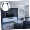 CAXUSD 2pcs Soundbar Mount Under Tv Soundbar Bracket Fashion Appearance Tv Rack Compatible No Pounding Easy Installation view 2