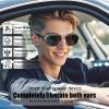 Xmenha Smart Bluetooth Sunglasses For Men Women Audio Eyeglasses Bluetooth Glasses With Speakers Open Ear Headphones view 3