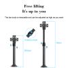 EBTOOLS Hologram Fan Stand, Hologram 3D Fan Stand with Multi Function Base, Height 15.5 to 24 Inch, 8.81 Lbs Load, Metal Projector Mount for a Variety of Hologram Fans view 4