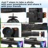 10-30x50 Monoculars for Adults High Powered with Smart Phone Holder & Upgraded Tripod, Starscope Monocular Military Grade for Outdoor Exploration, Bird Watching, and Scenic Viewing view 4