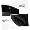 Mikikit 2pcs Weatherproof Camera Cover for Outdoor Security Cameras Black Rainproof Dustproof Sunshade view 3