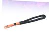 FELTECHELECTR Wrist Strap Hand-woven Camera Bracelet Cotton Camera Cord Digital Lanyard Black Lanyards view 3