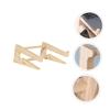 CONGARTENO Laptop Stand Slope Wooden Computer Rack Notebook Bracket Desk Riser Ergonomic Viewing view 3