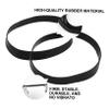 CAXUSD 50pieces Replacement Cassette Tape Belt for Recorder Machine Stereo DVD Drive Rubber Drive Belt Smooth Transmission view 4