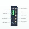 InHand Networks IR315, Industrial IoT 4G LTE VPN Router, 300Mbps Cellular + Wi-Fi, Dual SIM Slots,5 Ethernet Port, Din-Rail Mounted, Support AT&T, T-Mobile & Verizon (LTE CAT 6 & Serial Port & GNSS) view 3