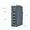 InHand Networks IR315, Industrial IoT 4G LTE VPN Router, 300Mbps Cellular + Wi-Fi, Dual SIM Slots,5 Ethernet Port, Din-Rail Mounted, Support AT&T, T-Mobile & Verizon (LTE CAT 6 & Serial Port & GNSS) view 4