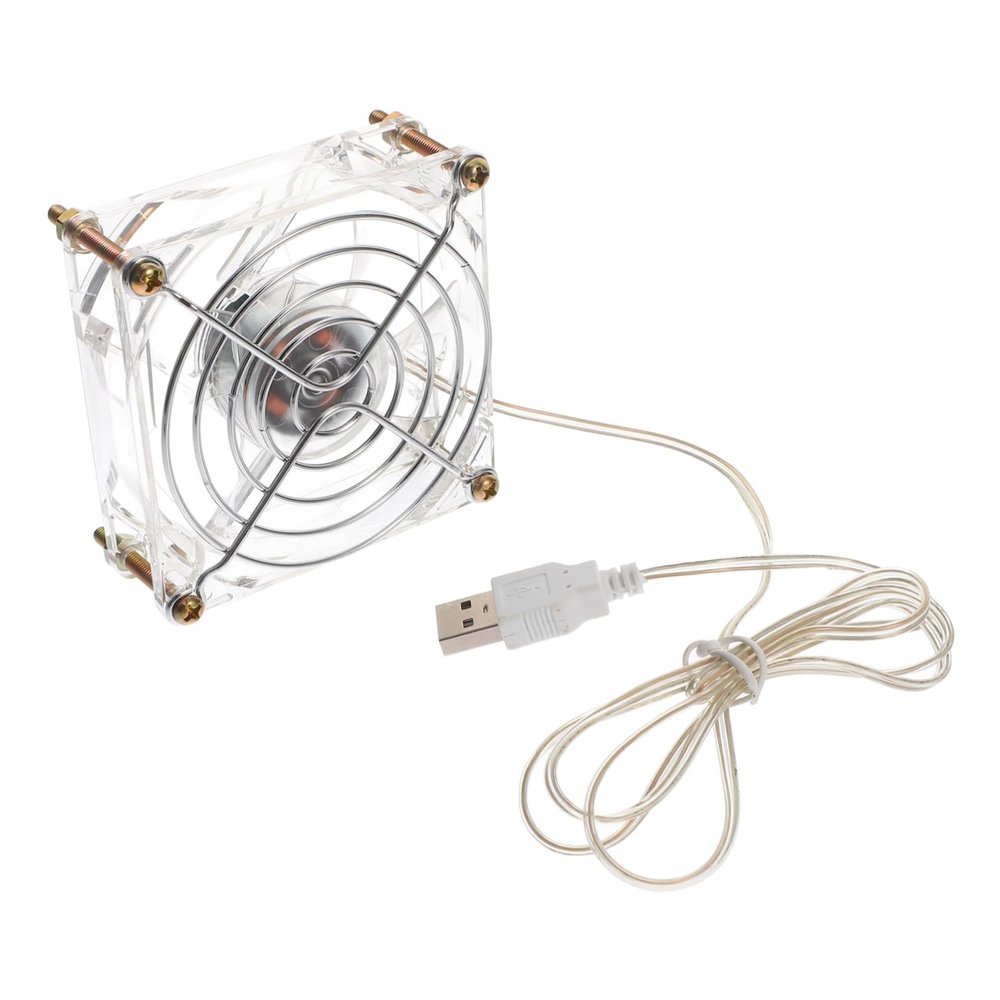 FONDOTIN Pet Cooling Fan for Cats Dogs Hamsters Quiet USB Portable Dazzling Fan for and Cages for Keeping and Relaxed