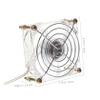 FONDOTIN Pet Cooling Fan for Cats Dogs Hamsters Quiet USB Portable Dazzling Fan for and Cages for Keeping and Relaxed view 2