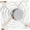 FONDOTIN Pet Cooling Fan for Cats Dogs Hamsters Quiet USB Portable Dazzling Fan for and Cages for Keeping and Relaxed view 3