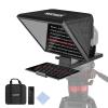 NEEWER Basics X16B Aluminum Alloy Liftable Teleprompter 16" for iPad Tablet DSLR Camera, No Assembly, Remote & App Control, Compatible with iOS Android, Pro for Online Teaching Live Streaming view 1
