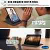 ACWDMKH for Amazon Fire Max 11 Tablet Case,(13th Generation, 2023 Release) 360 Degree Rotating Swivel PU Leather Stand Flip Folio Cover with Auto Wake/Sleep Case for Fire Max 11,Blue Butterfly view 2
