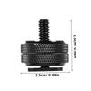 CAXUSD 4pcs Dual Screw Hot Shoe Flash Adapter for DSLR Camera Easy to Install Camera Mounting for Microphone Monitor Led Light view 2