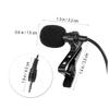 WHAMVOX Clip Lavalier Microphone Mini Condenser Mic for Phone Recording High Sensitivity Portable Clip Microphone Windscreen for Lectures Singing and Streaming Audio view 2