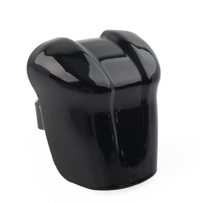 BACAR Rbanna1 Motorcycle Waterfall Style Horn Cover, Speaker Cover Trim Decor for Harley Heritage for Softail Dyna for Touring for Road King Electra Street Glide CVO -20, Glossy Black