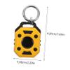 CAXUSD 2pcs Shockproof Protective Covers for Lightweight and Durable Sleeve Anti-Collision Design for Keychain Wallet Dog Collar and Backpack Use view 2