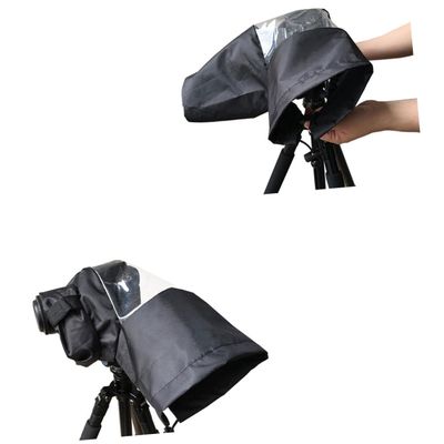 CAXUSD Digital Camera Rain Cover Fashion Design Material Easy Access for Standard Telephoto Lenses