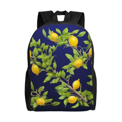 DJUETRUI Backpack for Men Women Lightweight Travel Backpack Lemon tree Carry On Backpack Laptop Backpack Casual Daypack