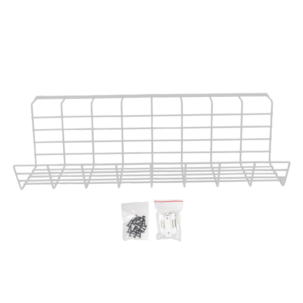 CAXUSD 1pc Under Desk Rack Wire Storage Organizer for Tidy Power Cables Simple Design for Home Office Desk Use