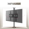 CUTPOIY Height Adjustable TV Stand - TV Wall Mount, LCD TV 360 Degree Rotating Frame Floor Stand, Partition Wall Rotating Height Adjustable TV Mount, TV Cabinet Rotating Base view 3