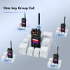 Retevis NR30S Radios(6Pack) Bundle with Speaker Mic(6Pack), High Power GMRS 2 Way Radio Long Range, IP67 Waterproof Two Way Radios, Noise Canceling, Group Call, for Construction view 3
