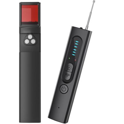 Hidden Camera Detectors for Travel, Wireless Signal Scanner for Travel, Hidden Device GPS Detector Bug Detector, Bug Detector Electronic Sweeper, RF Signal Detector, 5 Levels Sensitivity 4 Modes