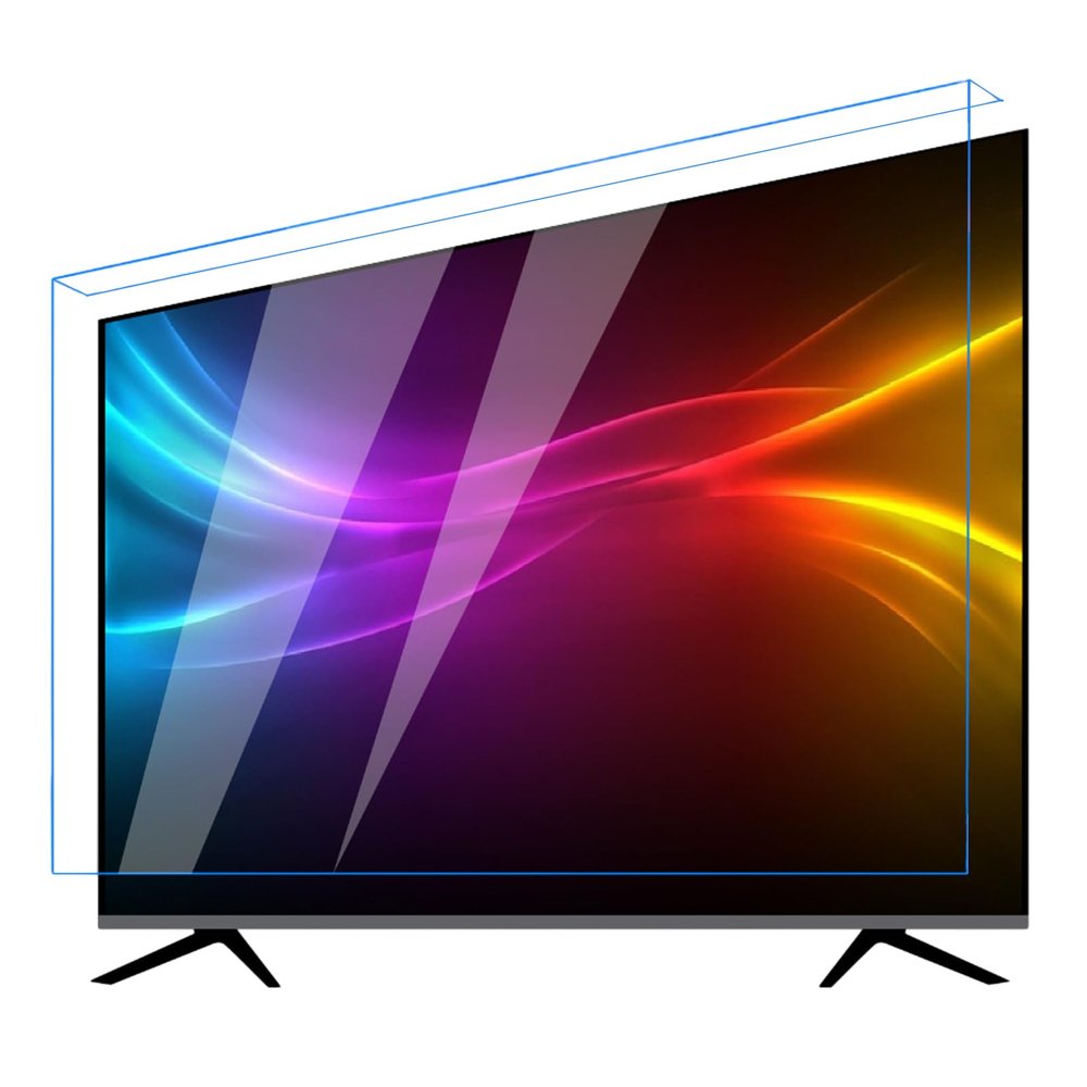 CUIYMXSC Desktop Computer Screen Filter, Anti-Blue Light Acrylic Protective Film, Removable High-Definition Hanging Eye Protection Filter Film (22 inches)