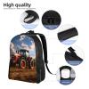 DJUETRUI Backpack for Men Women Lightweight Travel Backpack Fantasy Farm Tractor Carry On Backpack Laptop Backpack Casual Daypack view 3