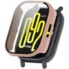 2Pack Compatible for Redmi Watch 5 Lite Screen Protector Case, PC All-Round Case Compatible for Redmi Watch 5 Lite Smartwatch (Pink/Apricot) view 4