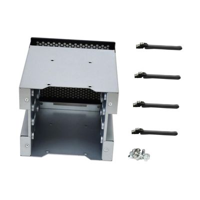 Mikikit Bay Hard Drive Storage Box Hard Disk Cage with Efficient Heat Dissipation Easy Installation and Compatibility for DIY Computer Builds