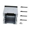 Mikikit Bay Hard Drive Storage Box Hard Disk Cage with Efficient Heat Dissipation Easy Installation and Compatibility for DIY Computer Builds view 1