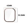2Pack Compatible for Redmi Watch 5 Lite Screen Protector Case, PC All-Round Case Compatible for Redmi Watch 5 Lite Smartwatch (Black/Clear) view 2