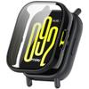 2Pack Compatible for Redmi Watch 5 Lite Screen Protector Case, PC All-Round Case Compatible for Redmi Watch 5 Lite Smartwatch (Black/Clear) view 3