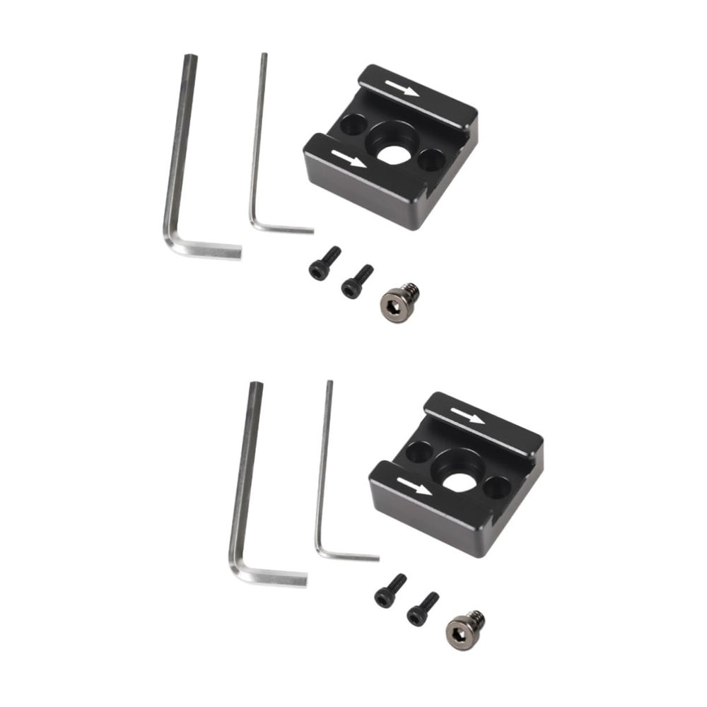 CIYODO 2sets Cold Shoe Mount Bracket Adapter for Camera DSLR Flash Easy Install